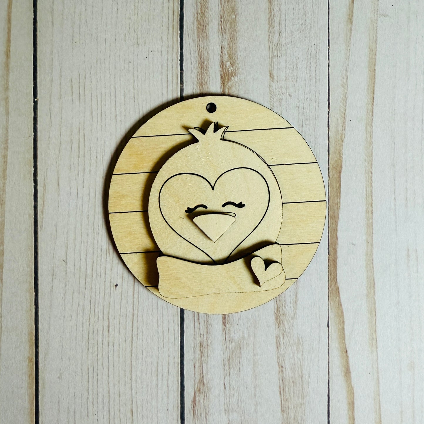 DIY Penguin Ornament