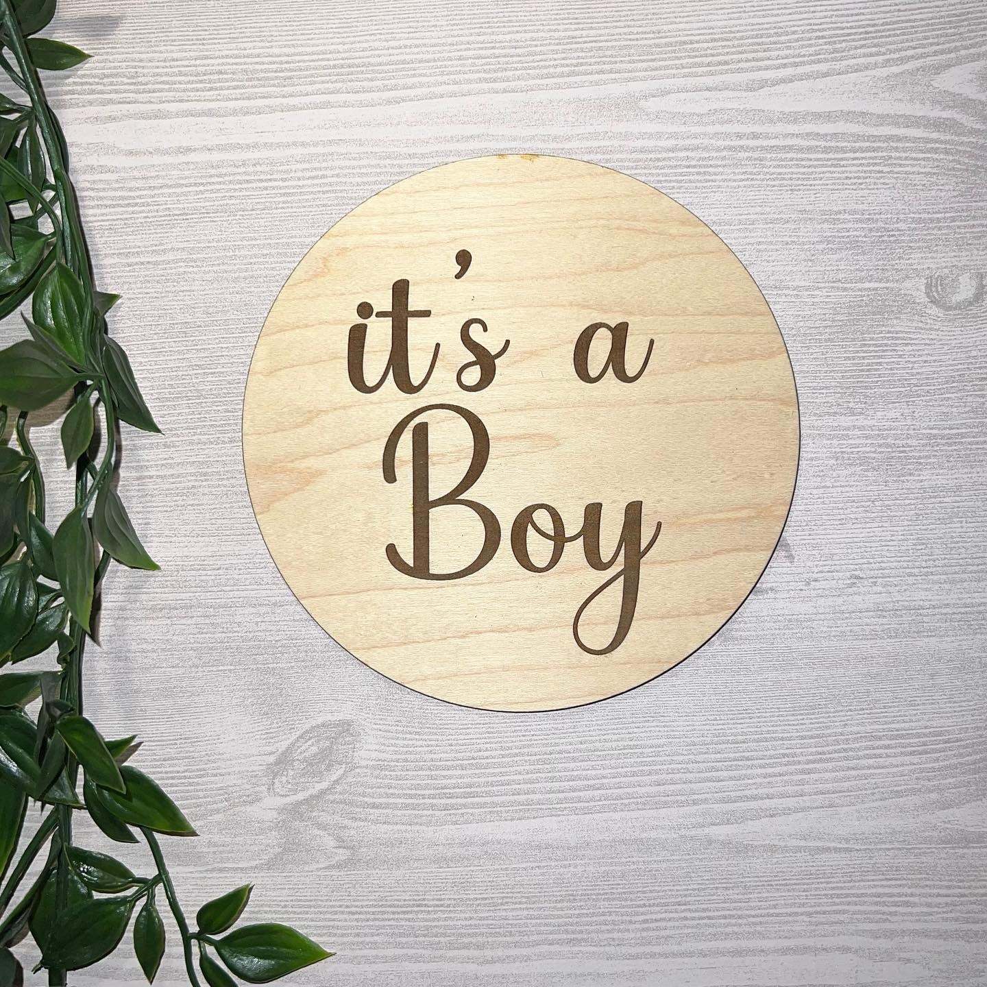 It’s a BOY
