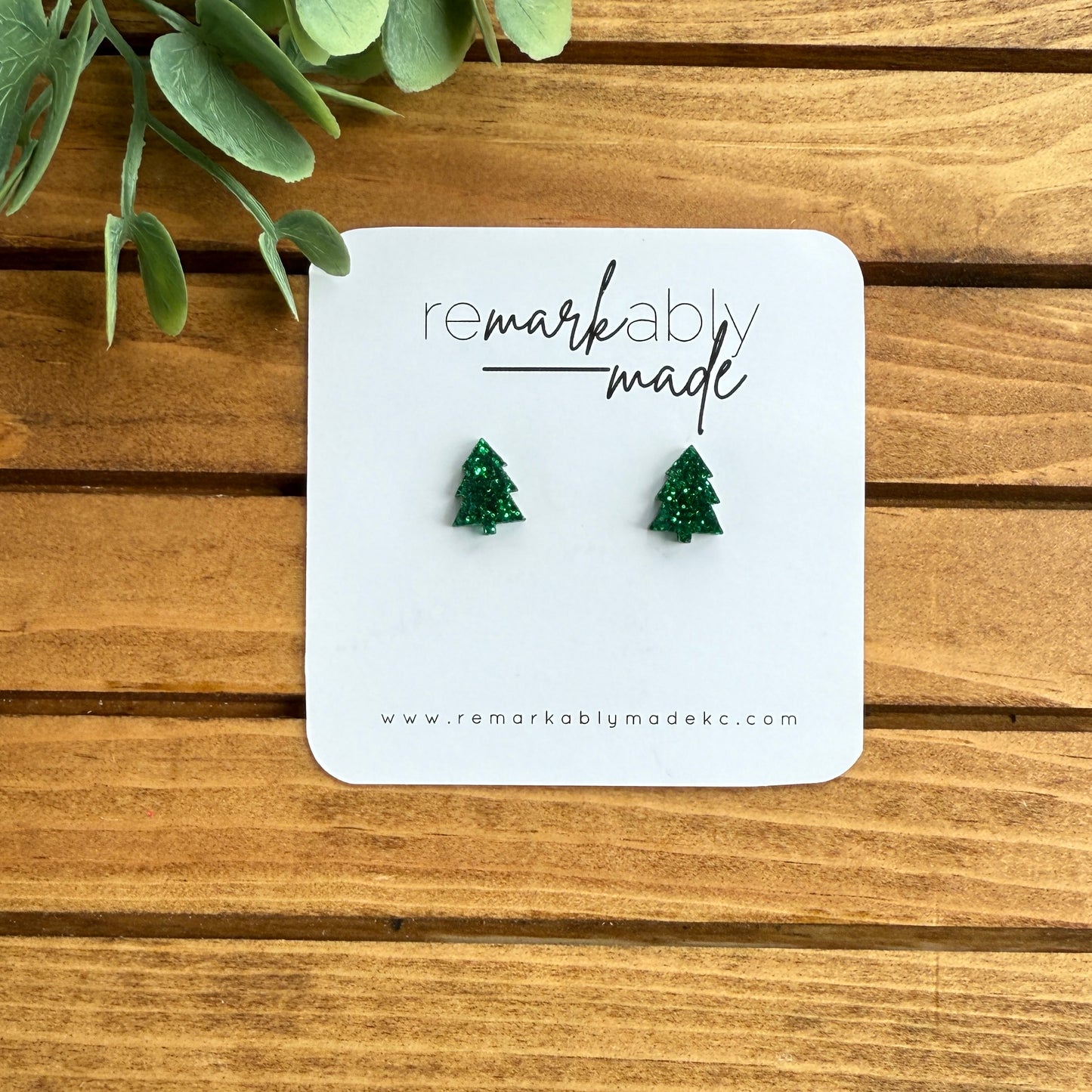 Green Acrylic Trees