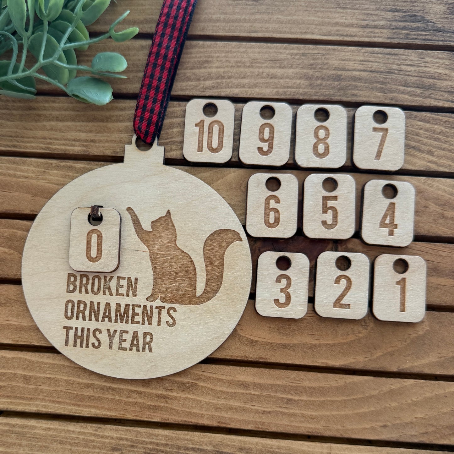 Bad Kitty Ornament