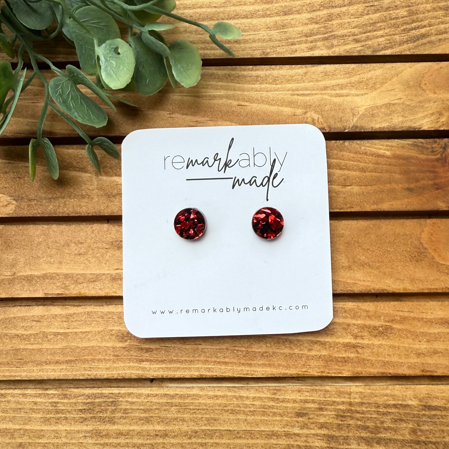 Red acrylic
