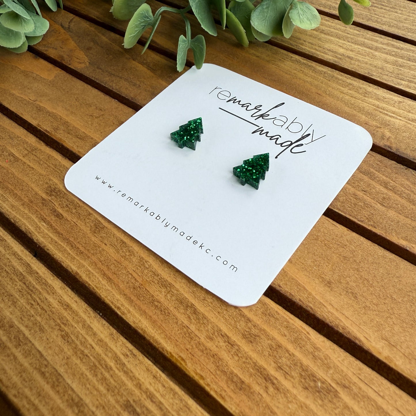 Green Acrylic Trees