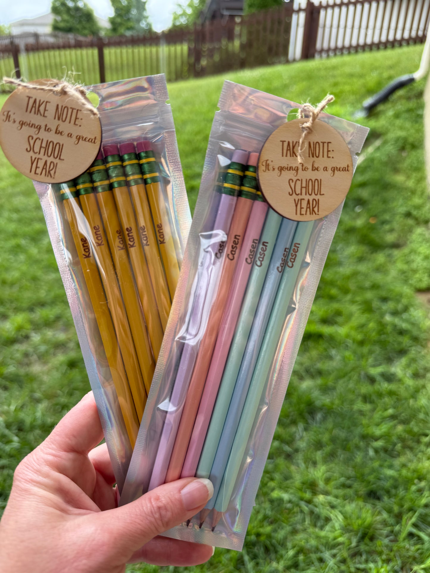 Personalized Pencils