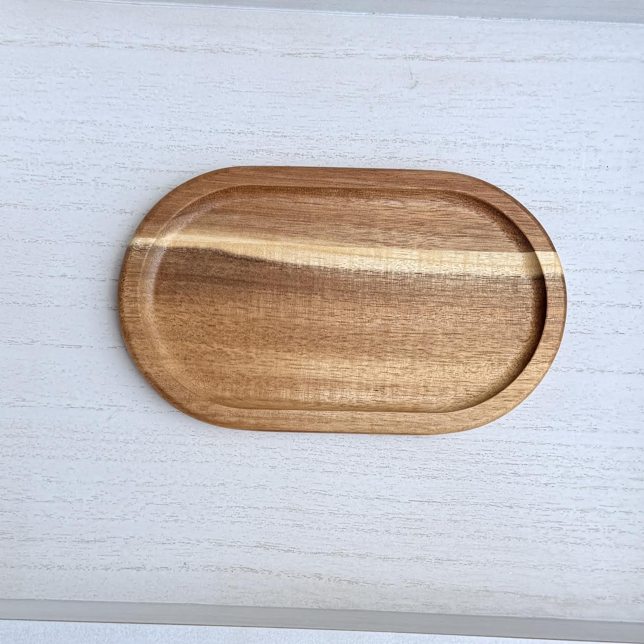 Acacia Wood Trinket Tray
