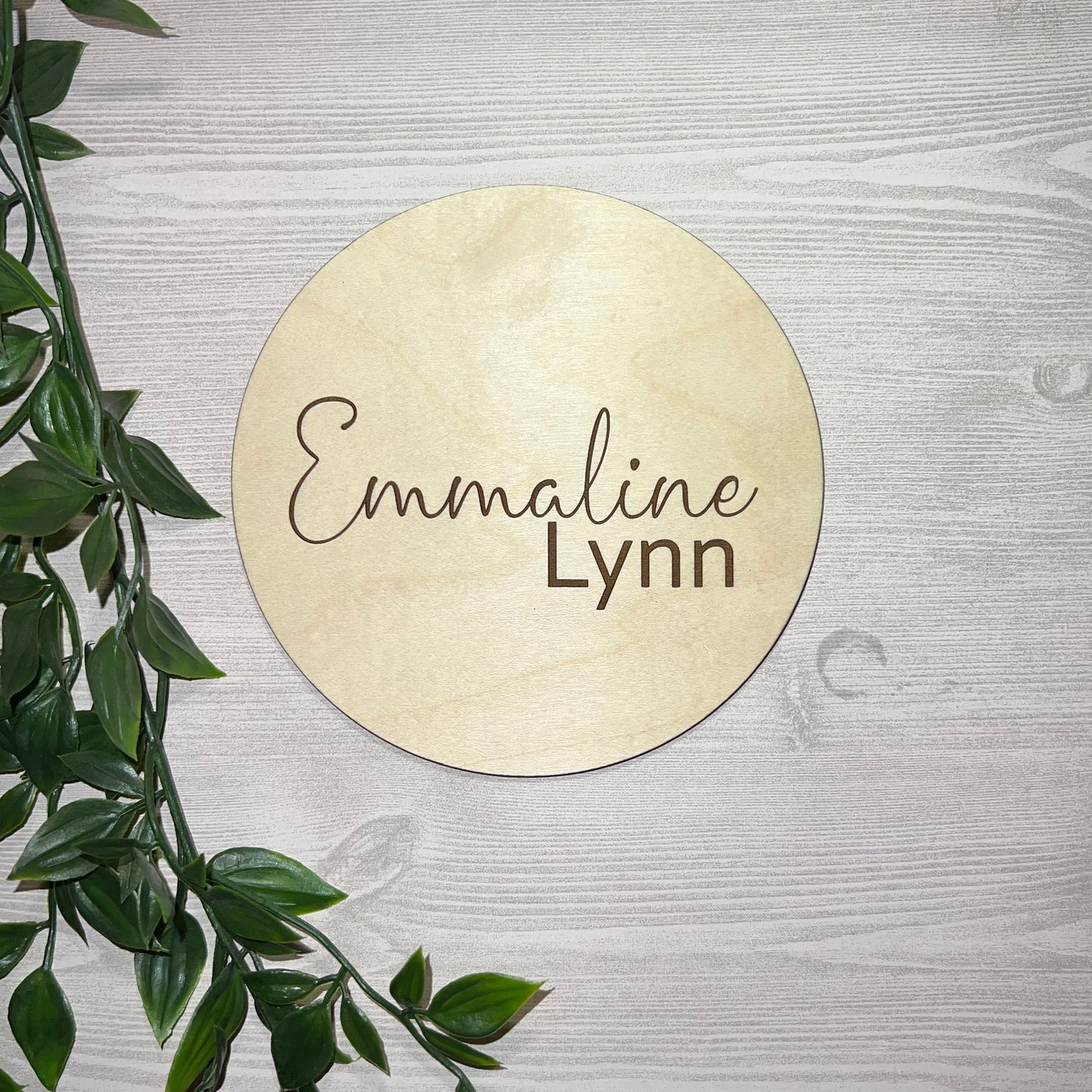 Baby Name Announcement