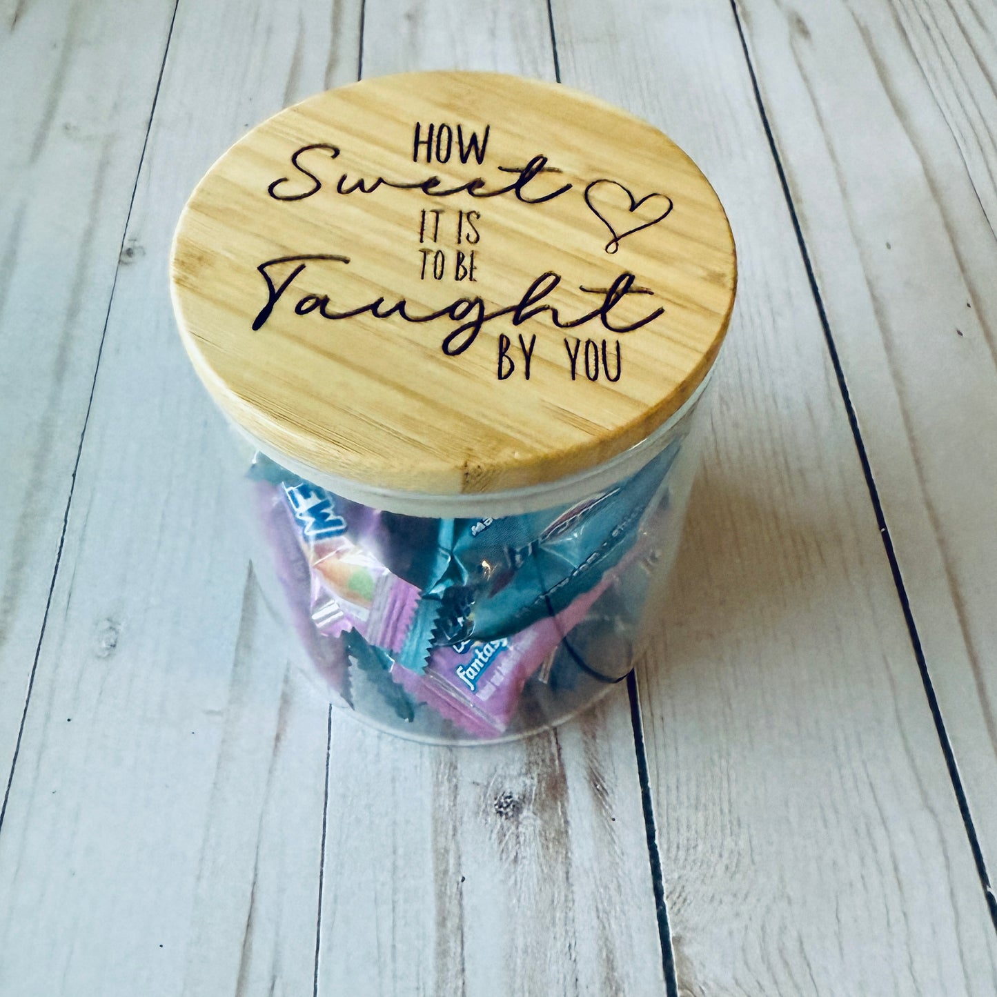 Sweet Teacher Candy Jar