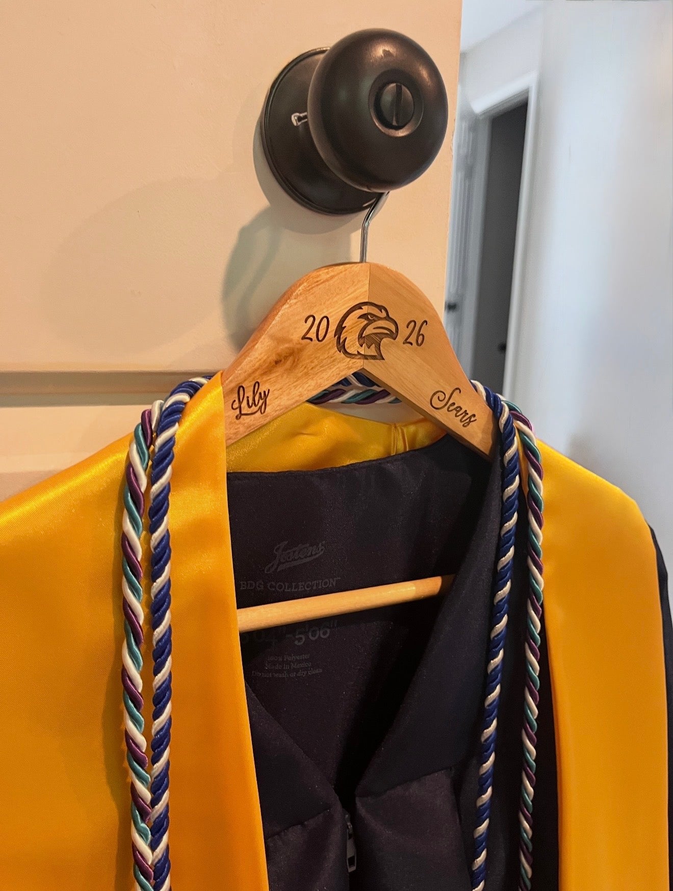 Personalized Wooden Graduation Hanger