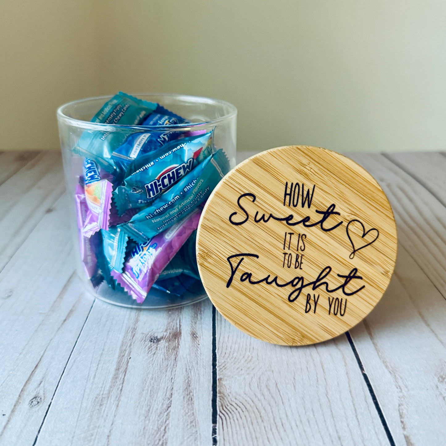 Sweet Teacher Candy Jar