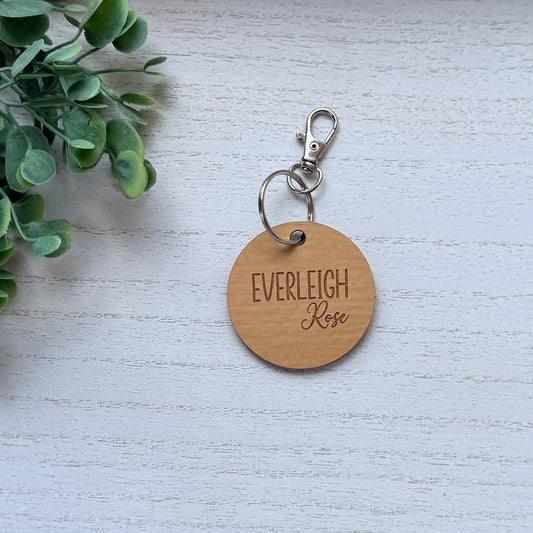 Diaper bag / sports bag tag