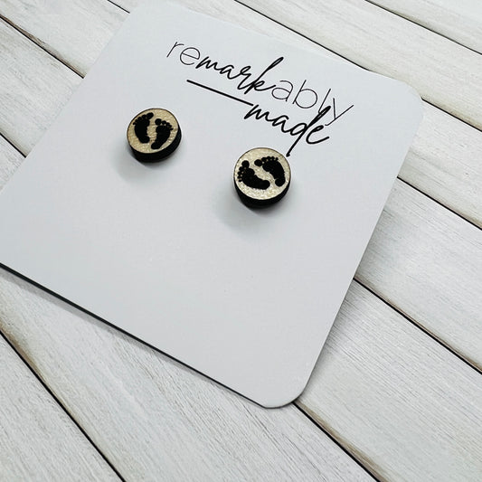 Baby Feet Earrings