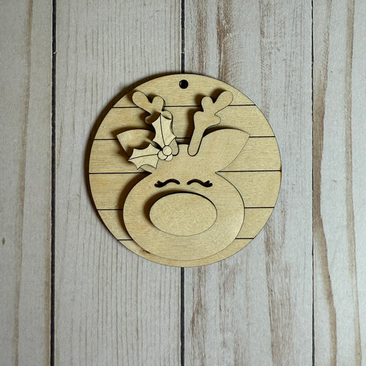DIY Reindeer Ornament