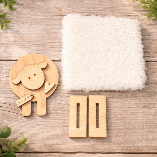 DIY Sheep Shelf Sitter