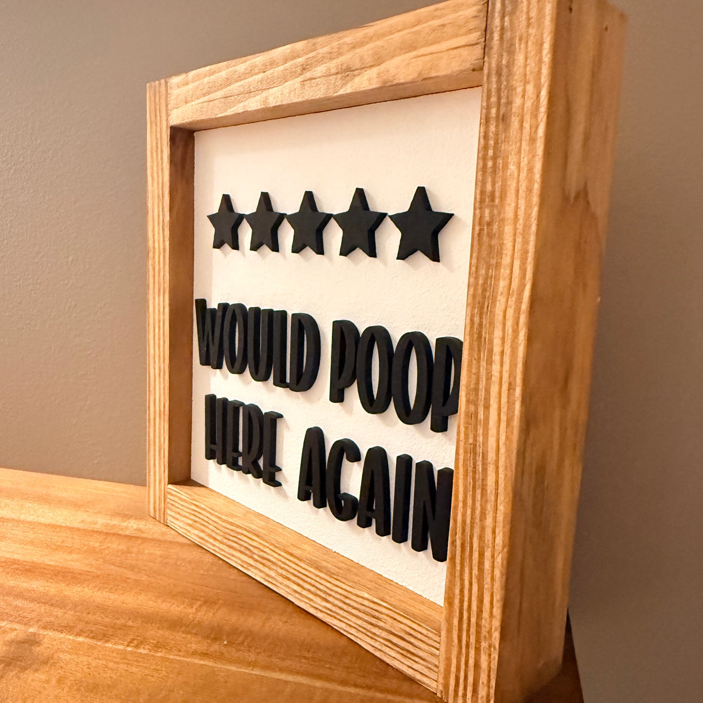 Would Poop Here Again